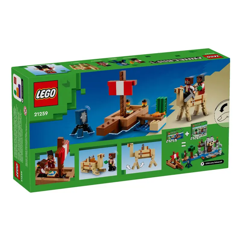lego-minecraft-a-viagem-do-barco-pirata-21259-sumtek lego-minecraft-a-viagem-do-barco-pirata-21259-sumtek
