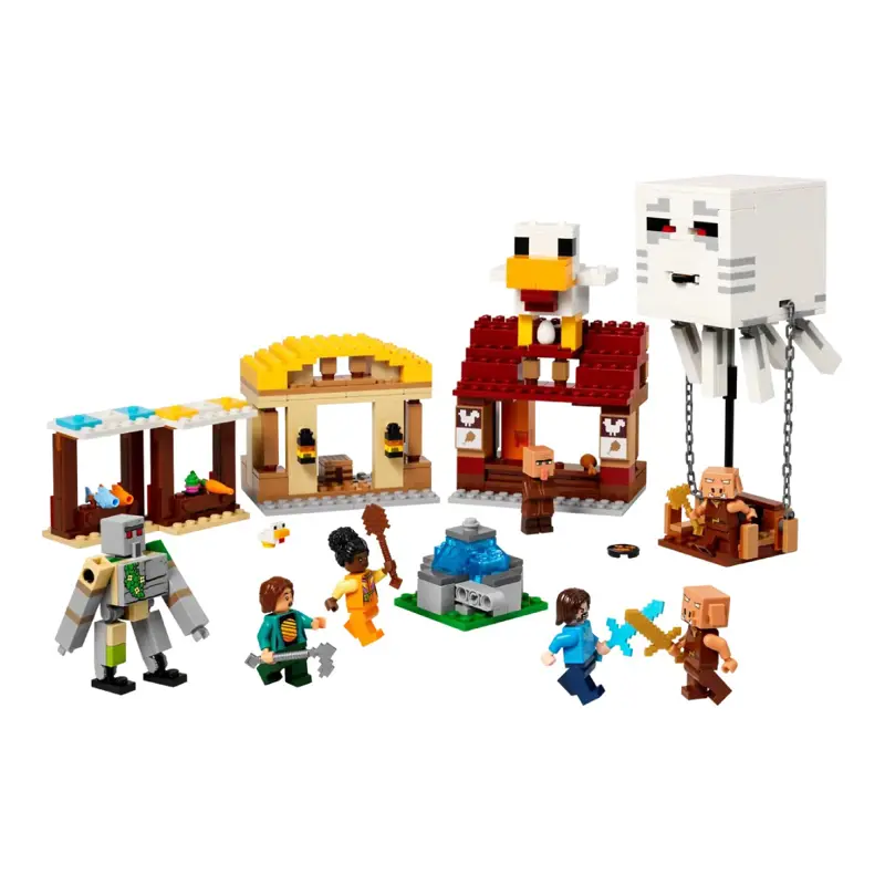 lego-minecraft-o-ataque-a-aldeia-do-balao-ghast-21273-sumtek