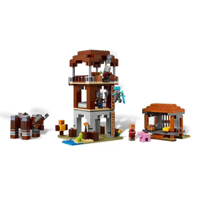lego-minecraft-o-posto-avancado-do-saqueador-e-devastador-21278-sumtek