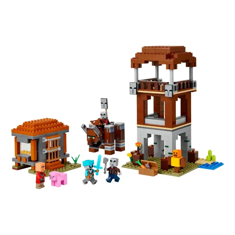lego-minecraft-o-posto-avancado-do-saqueador-e-devastador-21278-sumtek lego-minecraft-o-posto-avancado-do-saqueador-e-devastador-21278-sumtek