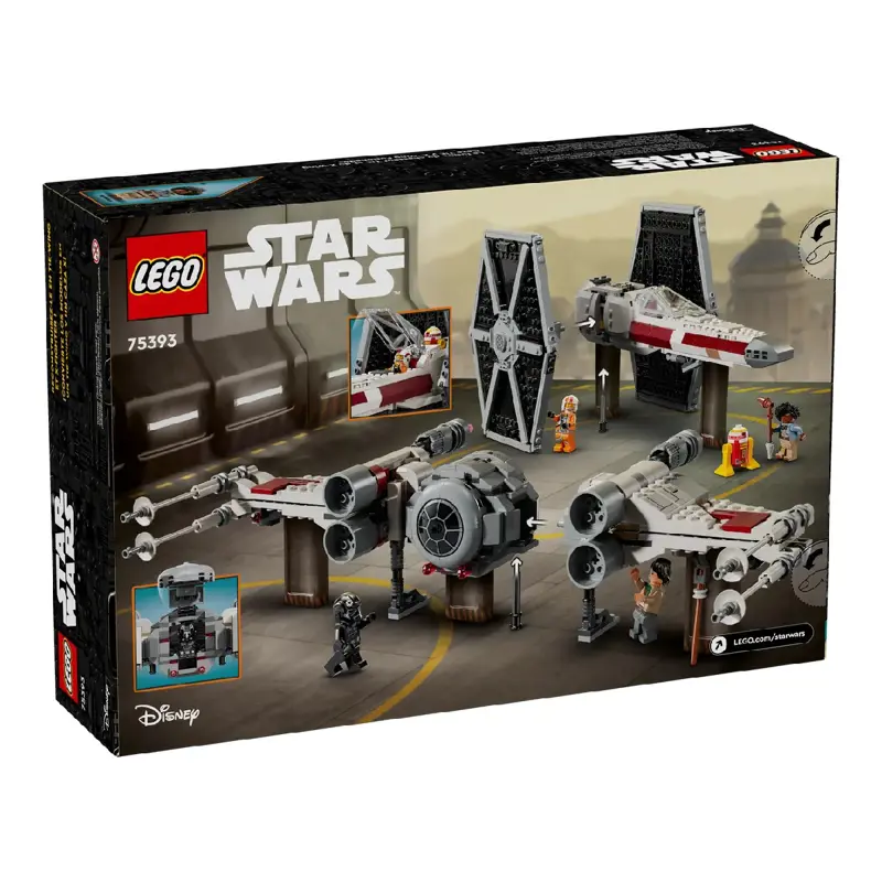 lego-star-wars-combinacao-de-tie-fighter-e-x-wing-75393-sumtek lego-star-wars-combinacao-de-tie-fighter-e-x-wing-75393-sumtek