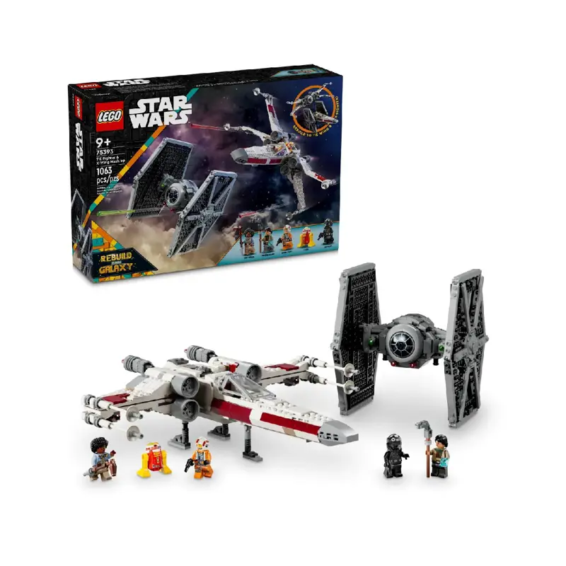 lego-star-wars-combinacao-de-tie-fighter-e-x-wing-75393-sumtek lego-star-wars-combinacao-de-tie-fighter-e-x-wing-75393-sumtek