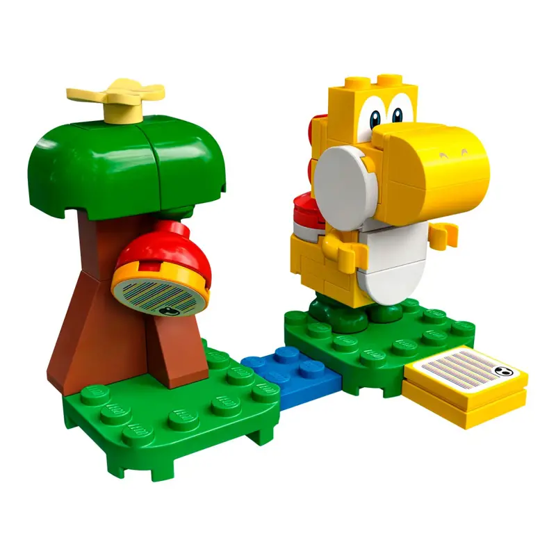 lego-super-mario-arvore-de-fruto-de-yoshi-amarelo-30509-sumtek