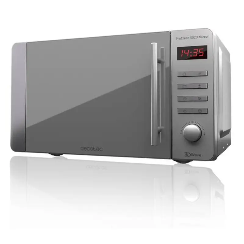 micro-ondas-cecotec-proclean-5020-mirror-700w-20l-cinzento-sumtek