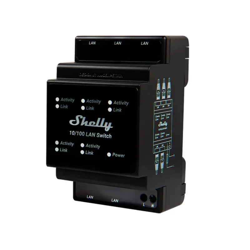 modulo-de-automacao-shelly-din-rail-lan-switch-5-portas-rj45-sumtek