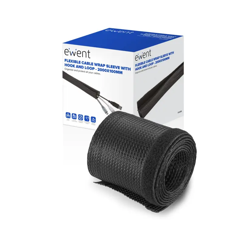 organizador-de-cabos-ewent-ew1558-com-fecho-2000x100mm-2m-preta-sumtek