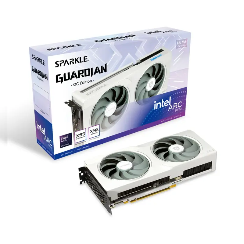 placa-grafica-intel-sparkle-arc-b570-guardian-luna-oc-edition-branca-10gb-gddr6-sumtek