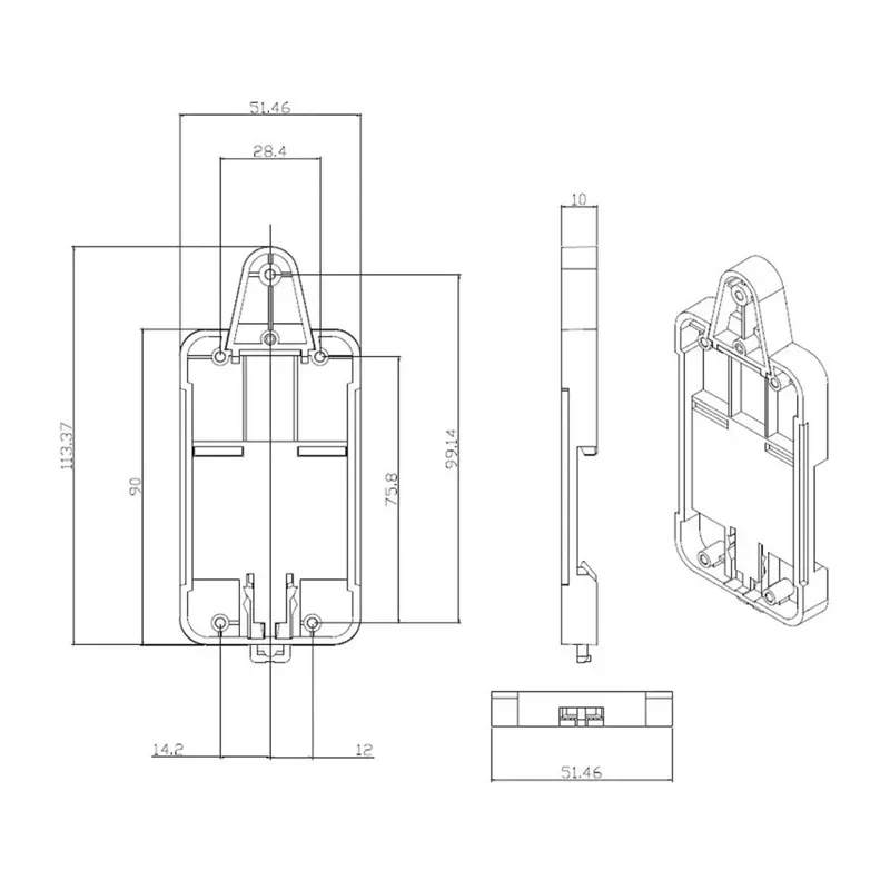 suporte-rail-sonoff-dr-cinzento-sumtek