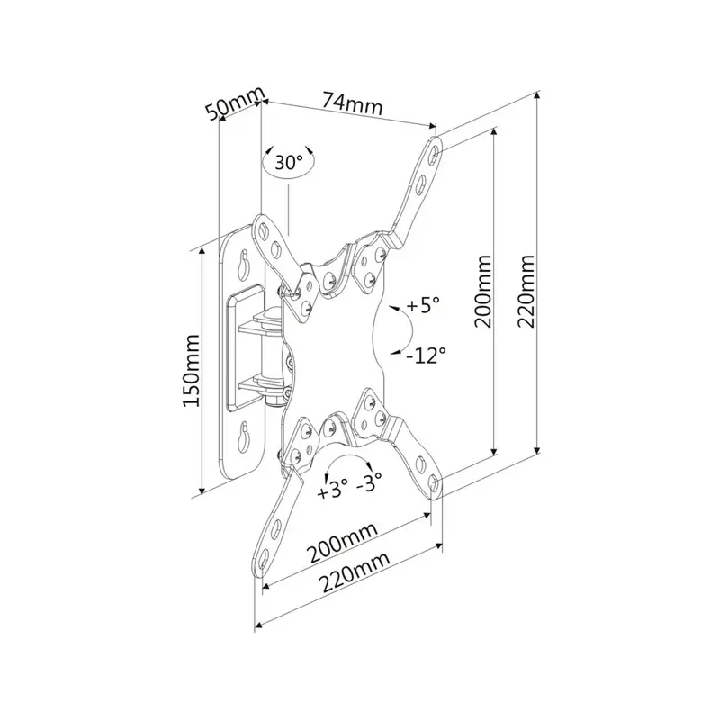 suporte-tv-ewent-ew1520-13-42-20kg-sumtek