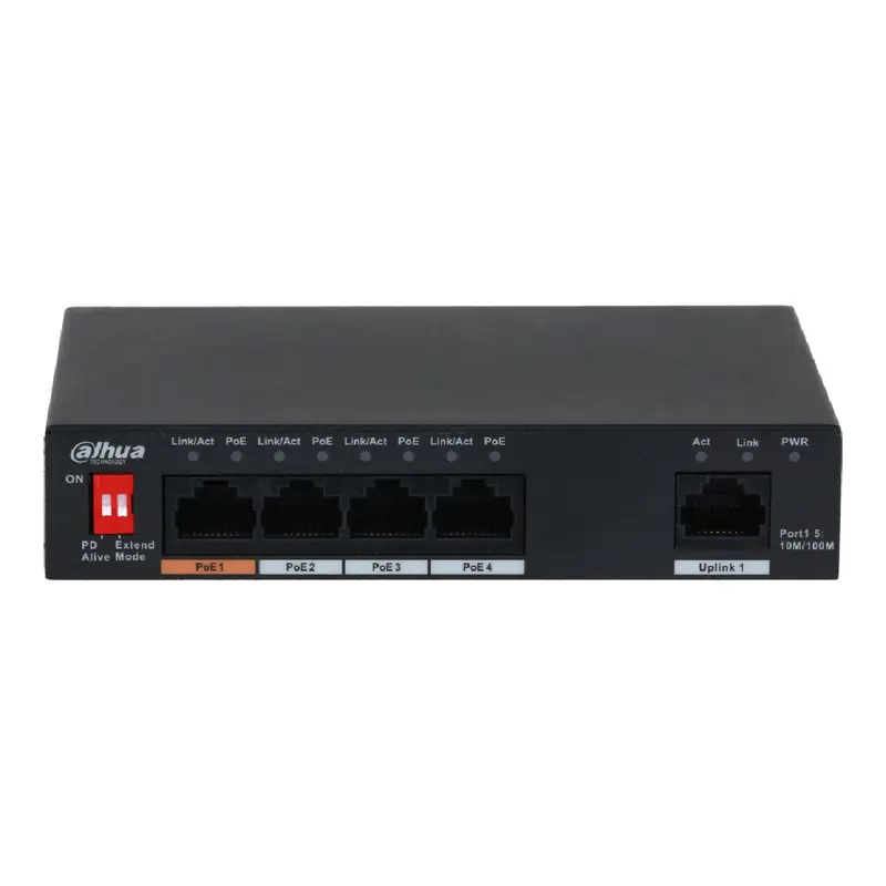 switch-dahua-5-portas-gigabit-poe-dh-pfs3005-4et-60-v2-sumtek