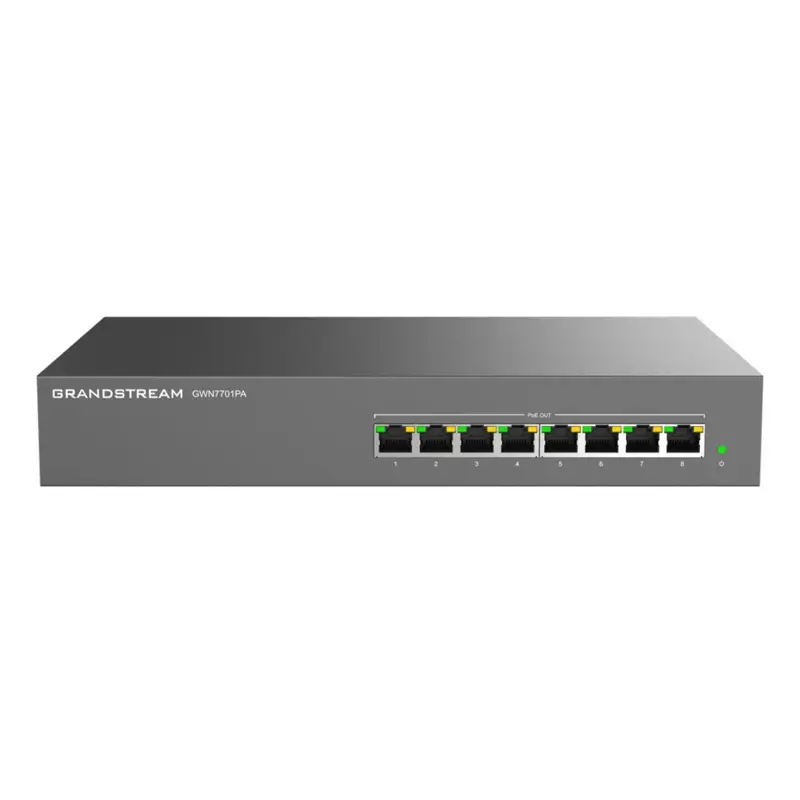 switch-grandstream-gwn7701pa-8-portas-gigabit-sumtek