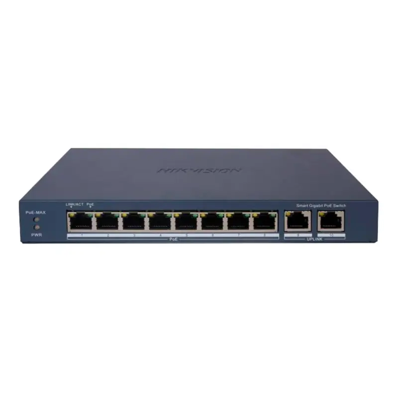 switch-hikvision-ds-3e1510p-eiv2-10-portas-110w-poe-sumtek