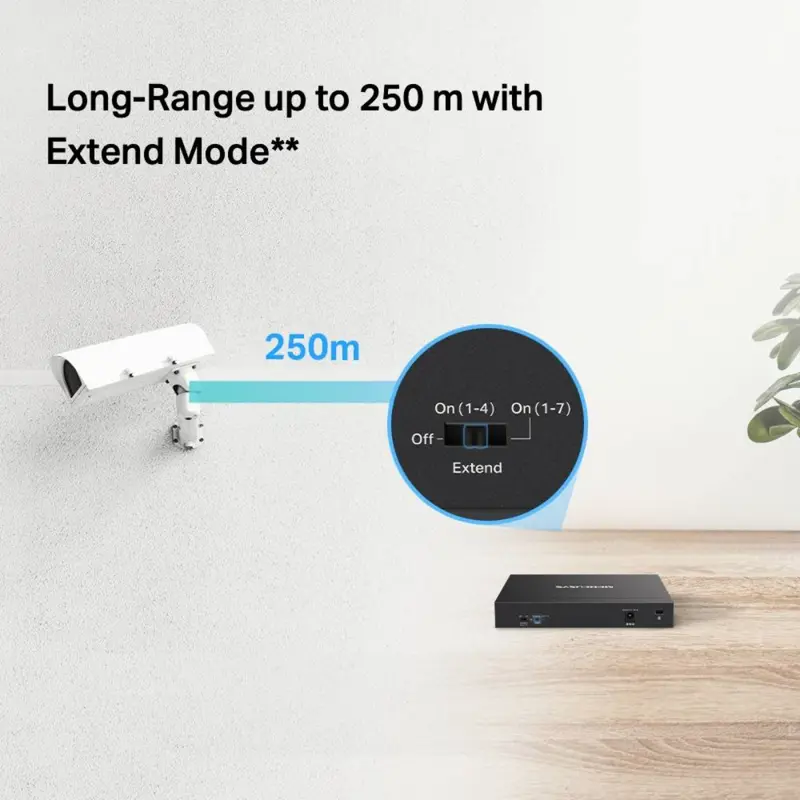 switch-mercusys-ms108gp-8-portas-gigabit-managed-com-7-portas-poe-sumtek