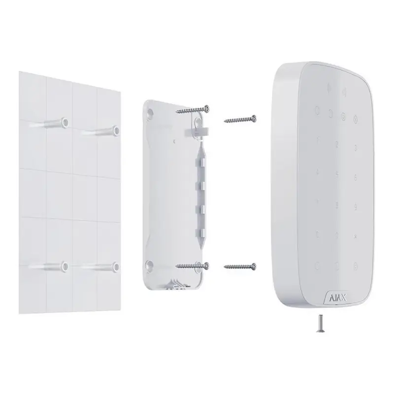 teclado-touch-ajax-keypad-plus-branco-sumtek