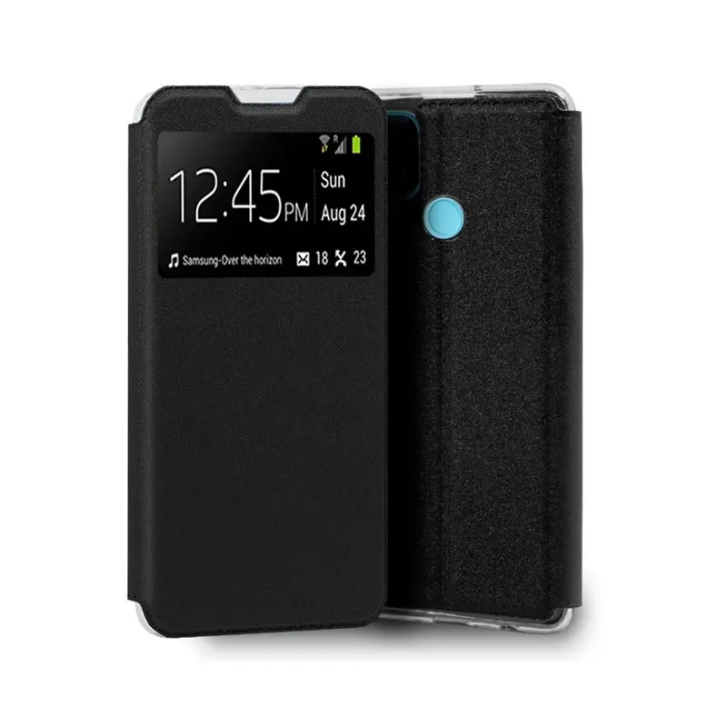 capa-flip-cover-realme-c21-2021-preta-sumtek