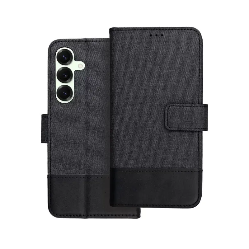 capa-flip-cover-gomma-samsung-galaxy-s25-preta-sumtek