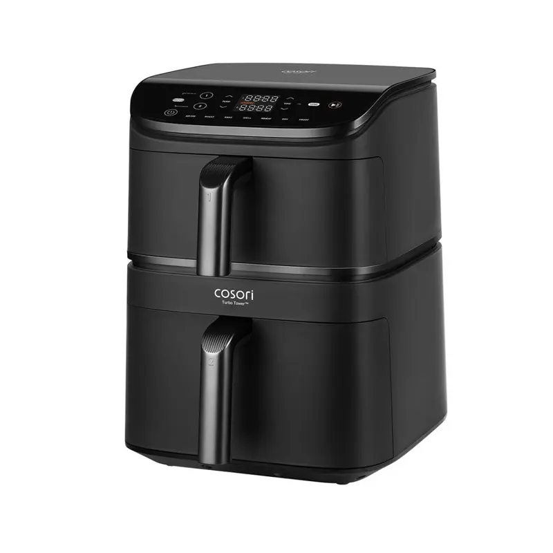 fritadeira-air-fryer-cosori-turbo-tower-pro-chef-edition-108l-2630w-preta-sumtek