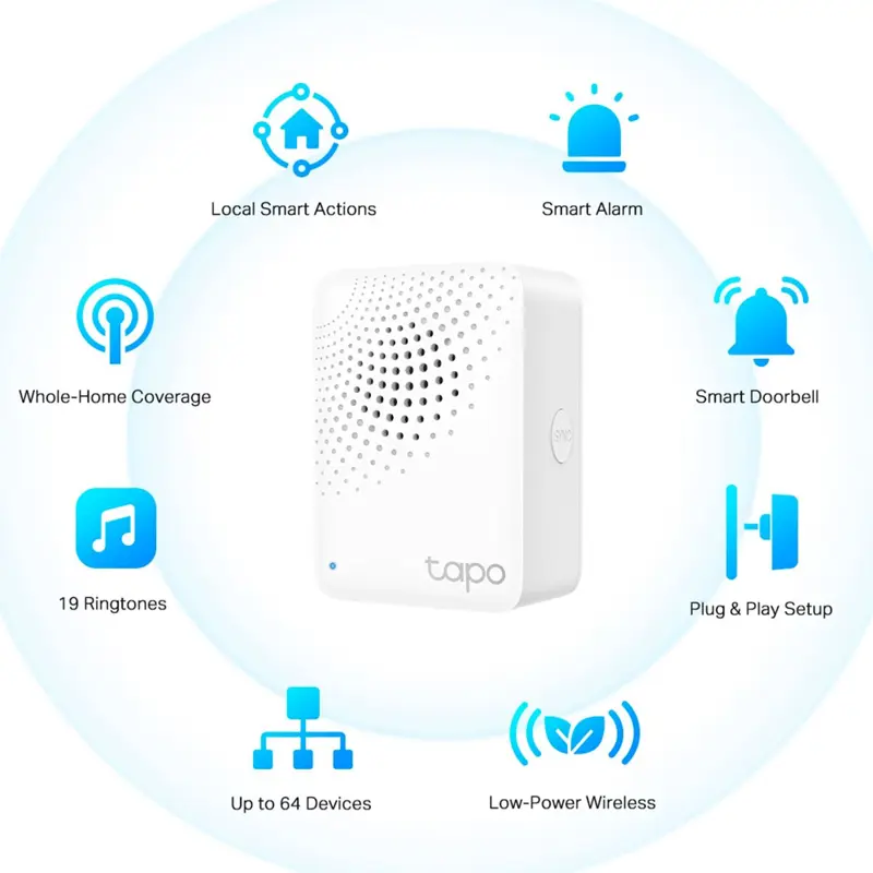 hub-inteligente-tapo-by-tp-link-h100-com-alarme-sumtek