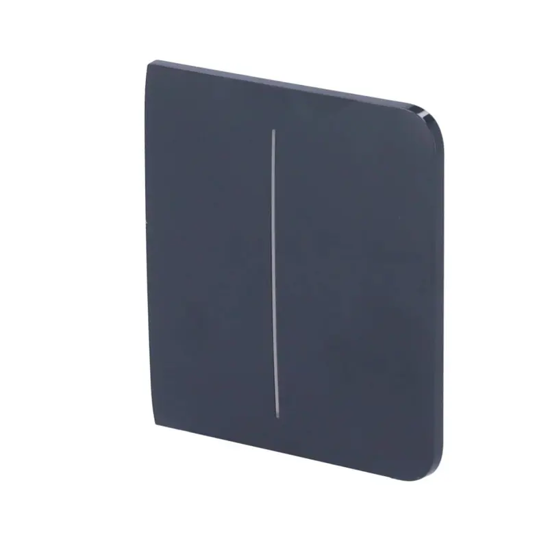 painel-tactil-para-interruptor-de-luz-duplo-ajax-sidebutton-grafite-aj-sidebutton-2g-gra-sumtek